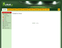 Tablet Screenshot of ligue.fr